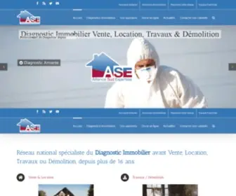 Ase.expert(Diagnostic Immobilier Amiante Plomb DPE) Screenshot