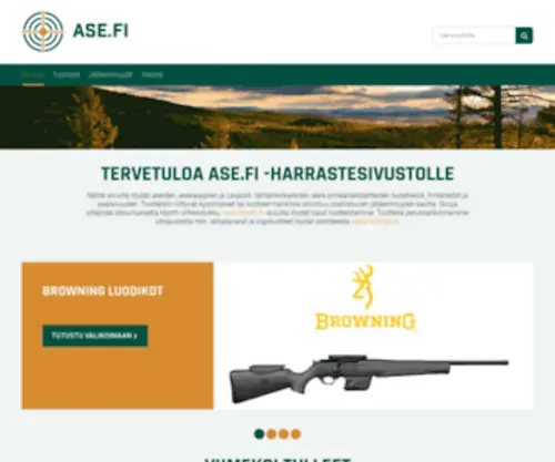 Ase.fi(Etusivu) Screenshot
