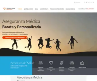 Aseguranzamedicabarata.com(Aseguranza Médica Barata) Screenshot