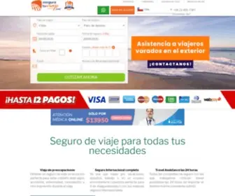 Aseguratuviaje.cl(Seguro de viaje) Screenshot