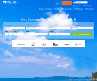 Aseguratuviaje.com.ar(Asistencia al viajero y Seguro de viaje) Screenshot