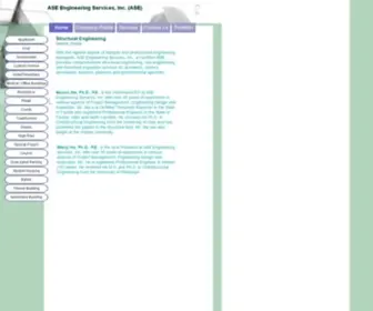 Aseiicorp.com(Structural Engineering) Screenshot