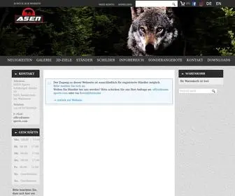 Asen-Sports-Webshop.com(ASEN Sports) Screenshot