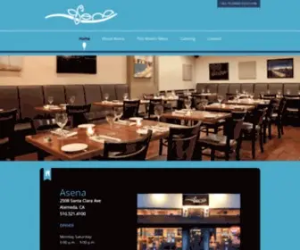 Asenarestaurant.com(Asena Restaurant) Screenshot