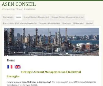 Asenconseil.com(ASEN CONSEIL) Screenshot