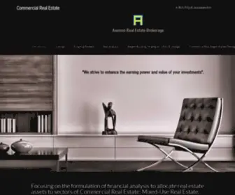 Asensiorealestate.com(Commercial Real Estate) Screenshot