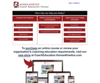 Asep.com(Coach Education Center) Screenshot
