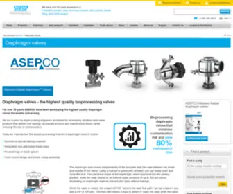 Asepco.com(ASEPCO) Screenshot