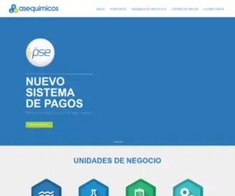 Asequimicos.com(Agua) Screenshot