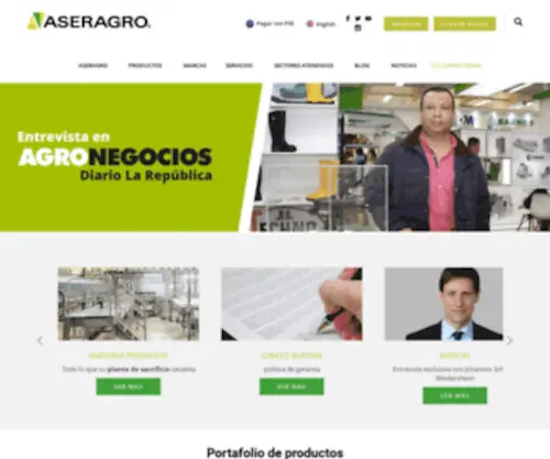 Aseragro.com(Aseragro) Screenshot