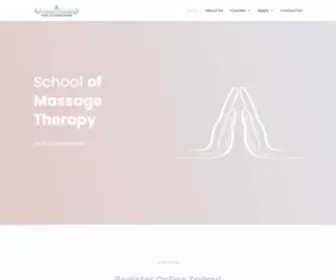 Aservantshandsschool.com(A Servants Hands School of Massage) Screenshot