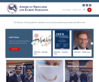 Ases-ASSN.org(The American Shoulder and Elbow Surgeons) Screenshot