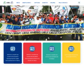 Asesf.org.br(Associação dos estudantes) Screenshot