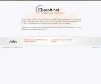 Asesoftnet.com(Smart Web Solutions) Screenshot