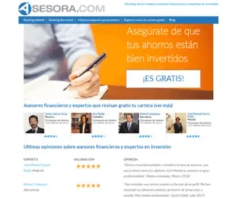 Asesora.com(Asesores Financieros Independientes para tus inversiones Asesores Financieros Independientes para tus inversiones) Screenshot