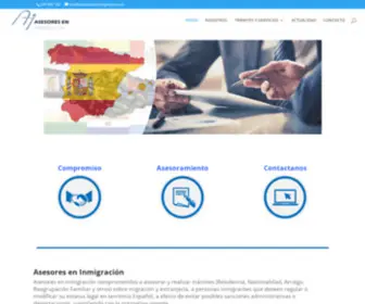 Asesoreseninmigracion.com(Asesores en Inmigración) Screenshot