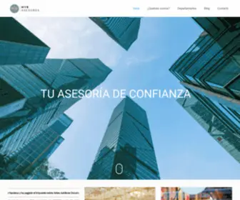 Asesoresmyb.com(Asesores MyB) Screenshot