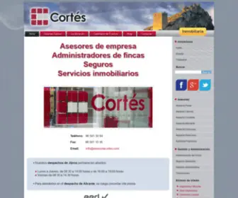 Asesoriacortes.com(Cortés Asesores) Screenshot