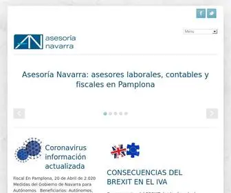 Asesorianavarra.es(Abarcamos todas las áreas de empresa) Screenshot