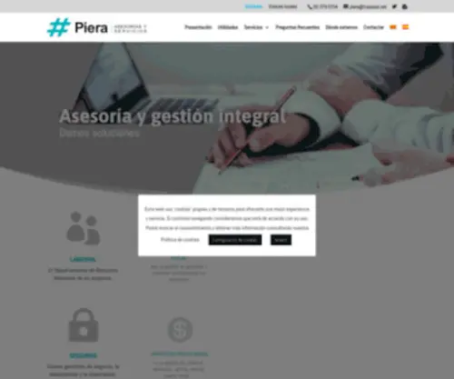 Asesoriapiera.com(Asesoría) Screenshot