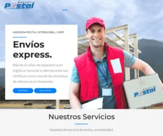 Asesoriapostal.com(Asesoría Postal Interglobal) Screenshot