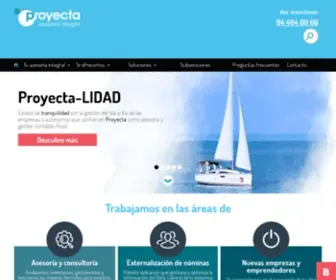 Asesoriaproyecta.com(Asesoría Proyecta) Screenshot