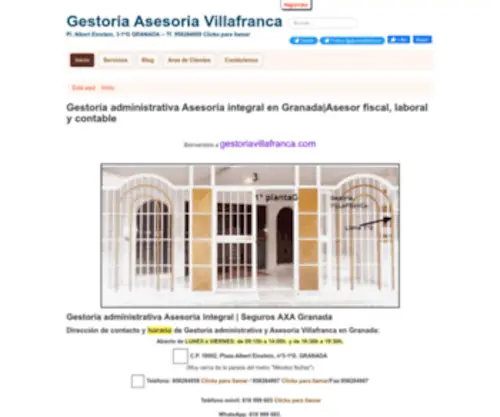 Asesorutil.com(Asesor) Screenshot