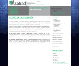 Asetrad.org(Asociación) Screenshot