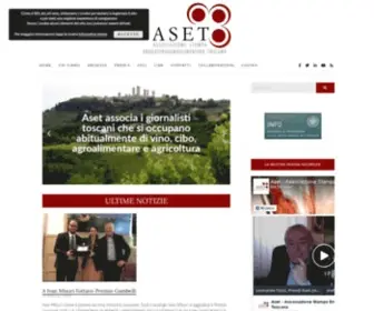 Asettoscana.it(Associazione Stampa Enogastroagroalimentare Toscana) Screenshot