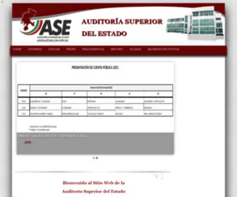 Asezac.gob.mx(Auditoría) Screenshot