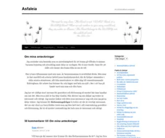 Asfaleia.se(En till WordPress) Screenshot