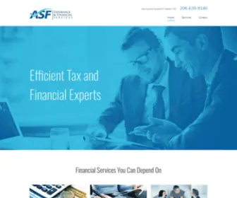 Asfinsurancefinancial.com(ASF Insurance & Financial Services) Screenshot