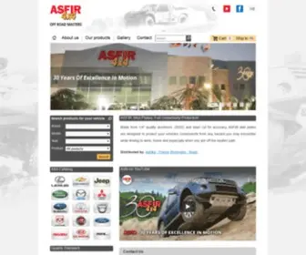 Asfir.com(ASFIR 4X4) Screenshot
