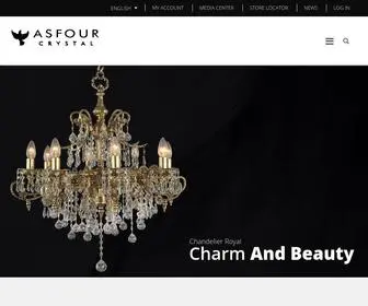 Asfourcrystal.com(Crystal Fashion Components) Screenshot