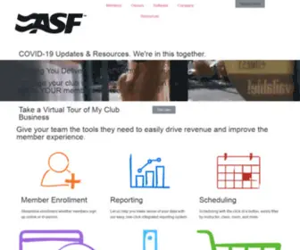Asfpaymentsolutions.com(ASF Payment Solutions increases your revenue with gym management software) Screenshot