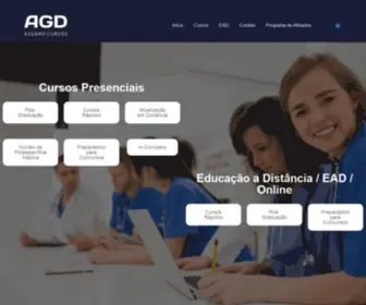 Asgardcursos.com.br(AGD Cursos) Screenshot