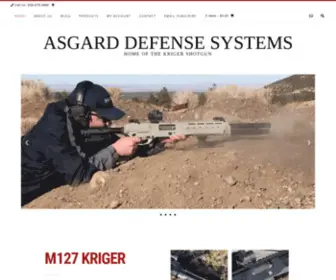 Asgarddefense.com(Asgard Defense Systems) Screenshot