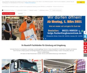 Asgbauzentrum.de(ASG Bauzentrum Albert Schäffer GmbH & Co) Screenshot