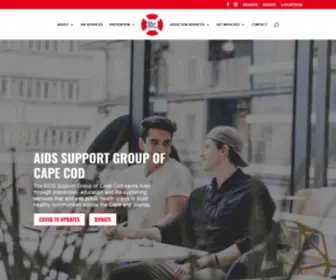 ASGCC.org(AIDS Support Group of Cape Cod) Screenshot