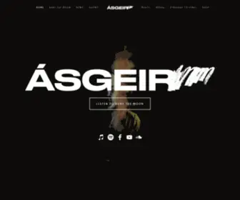 Asgeirmusic.com(Ásgeir) Screenshot
