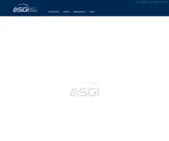 Asgi.ch(Association Suisse des Golfeurs Indépendants (ASGI)) Screenshot