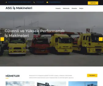 Asgismakineleri.com(Kiralık forklift) Screenshot