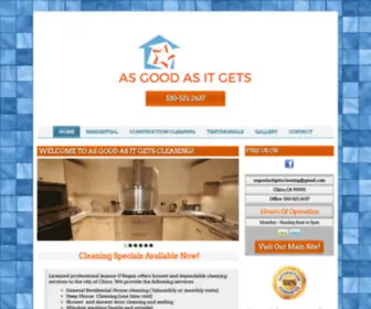 Asgoodasitgetscleaning.com(Asgoodasitgetscleaning) Screenshot