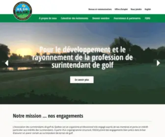 ASGQ.org(Accueil) Screenshot