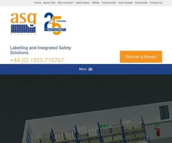 Asgservices.co.uk(ASG Services) Screenshot