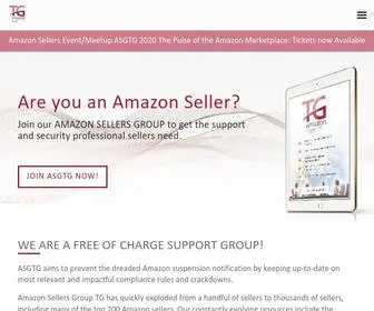 ASGTG.com(Amazon Sellers Group TG) Screenshot