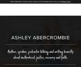 Ashabercrombie.org(Ashley Abercrombie) Screenshot