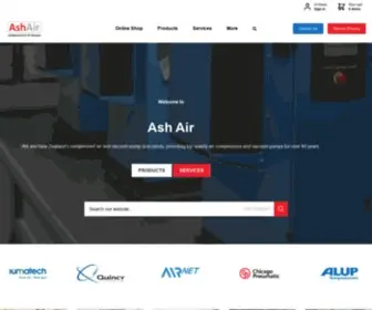 Ashair.co.nz(Ash Air) Screenshot