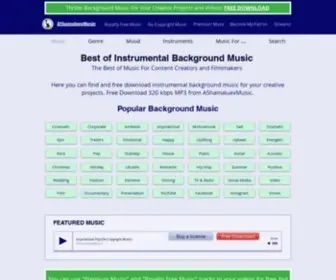 AshamaluevMusic.com(Best Background Music Free Download) Screenshot