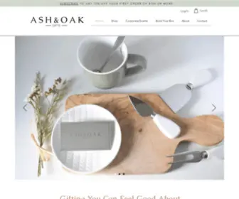 Ashandoakgifts.com(Gifting you can feel good about. Ash & Oak Gifts) Screenshot